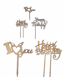 Cake toppers